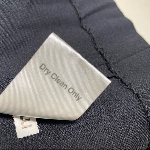 CAbi Black Tuxedo Mixed Media Blazer Jacket Women's Small - Picture 5 of 5